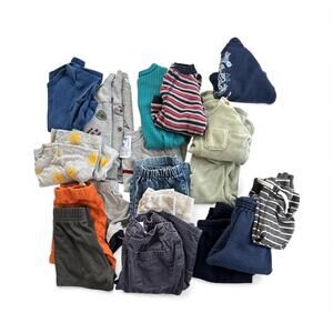 Mixed Lot Baby Boy Clothes (12 Months) - Good Used Condition - 18 pieces